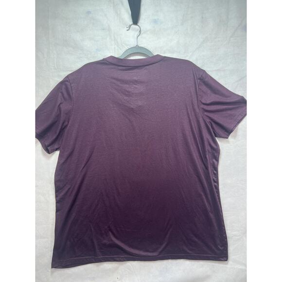 Marc Ecko T-Shirt Men’s Size XXL V-Neck Purple Cut Sew Large Logo Graphic Tee - Picture 10 of 14